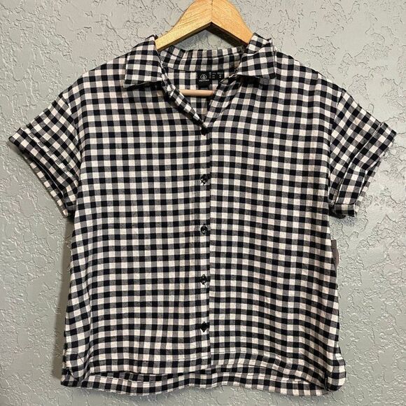 Volcom Coco Ho Button-Up Check Shirt - Picture 3 of 10